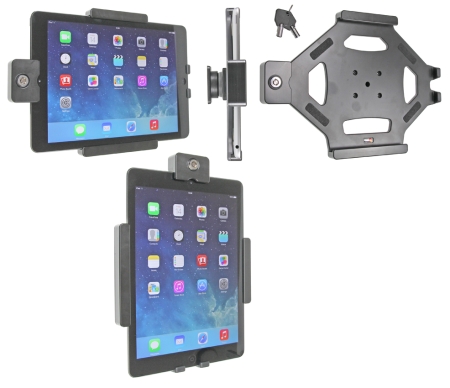 Brodit Hållare med nyckel-lås, Apple iPad 5th Gen (A1822, A1823)/9.7 6th Gen (A1893, A1954)/9.7 New/Air (A1474, A1475, A1476) i gruppen Billjud / Smartphone i bil / Mobilhållare hos BRL (240539577)