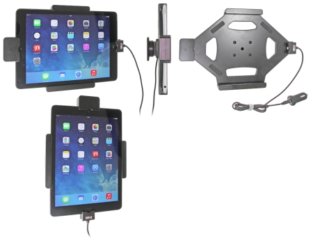 Brodit Hållare med fjäder-lås, Apple iPad 5th Gen (A1822, A1823)/9.7 6th Gen (A1893, A1954)/9.7 New/Air (A1474, A1475, A1476) i gruppen Billjud / Smartphone i bil / Mobilhållare hos BRL (240546577)
