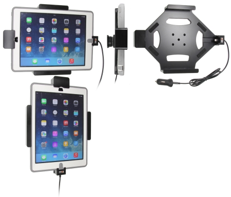 Brodit Hållare med fjäder-lås, Apple iPad 5th Gen (A1822, A1823)/9.7 6th Gen (A1893, A1954)/9.7 New/Air (A1474, A1475, A1476) i gruppen Billjud / Smartphone i bil / Mobilhållare hos BRL (240553600)