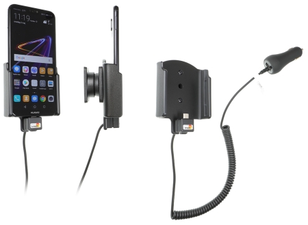 Brodit Aktiv hållare med cigg-kontakt, Huawei P20 Lite  i gruppen Billjud / Smartphone i bil / Mobilhållare hos BRL (240712054)