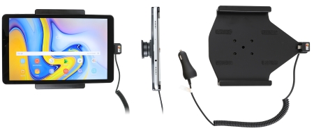 Brodit Aktiv hållare med cigg-kontakt, Samsung Galaxy Tab A 10.5 SM-T590/SM-T595  i gruppen Billjud / Smartphone i bil / Mobilhållare hos BRL (240712079)