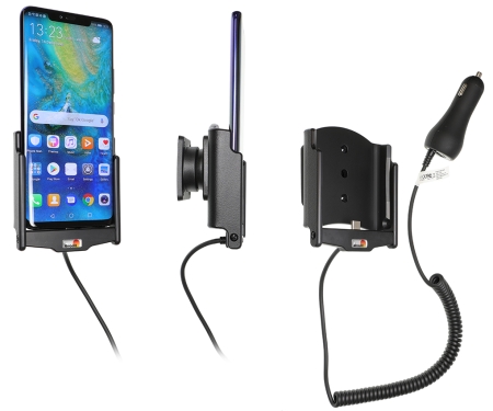 Brodit Aktiv hållare med cigg-kontakt, Huawei Mate 20 Pro