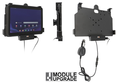 Brodit Aktiv hållare med cigg-kontakt, Samsung Galaxy Tab Active 4 Pro SM-T630/SM-T636  i gruppen Billjud / Smartphone i bil / Mobilhållare hos BRL (240712329)