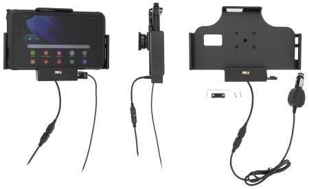 Brodit Aktiv hållare med cigg-kontakt, Samsung Galaxy Tab Active 2 SM-T390/SM-T395/3 SM-T570/SM-T575 i gruppen Billjud / Smartphone i bil / Mobilhållare hos BRL (240712364)
