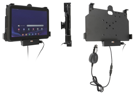 Brodit Aktiv hållare med cigg-kontakt, Samsung Galaxy Tab Active 5 Pro SM-X356B  i gruppen Billjud / Smartphone i bil / Mobilhållare hos BRL (240712435)