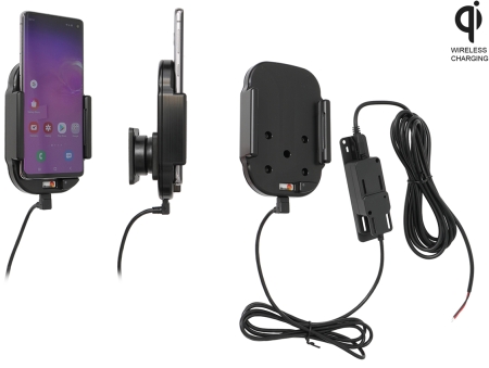 Brodit Qi trådlös aktiv hållare för fast installation, Samsung Galaxy S10  i gruppen Billjud / Smartphone i bil / Mobilhållare hos BRL (240719115)