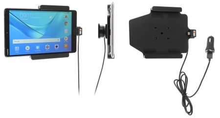 Brodit Aktiv hållare med USB-kabel och cigg-adapter, Huawei MediaPad M5 8.4  i gruppen Billjud / Smartphone i bil / Mobilhållare hos BRL (240721114)