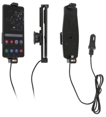 Brodit Aktiv hållare med USB-kabel och cigg-adapter, Samsung Galaxy Note 20 Ultra 5G/S20 Ultra 5G (SM-G988B) i gruppen Billjud / Smartphone i bil / Mobilhållare hos BRL (240721218)