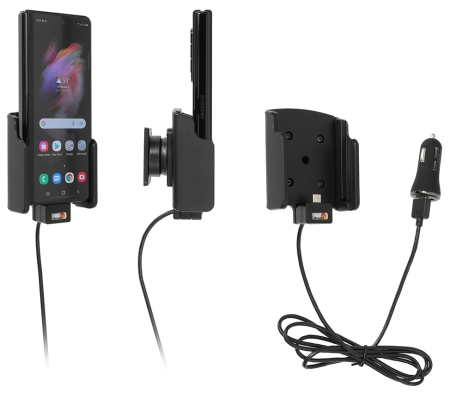 Brodit Aktiv hållare med USB-kabel och cigg-adapter, Samsung Galaxy Z Fold3 5G  i gruppen Billjud / Smartphone i bil / Mobilhållare hos BRL (240721272)