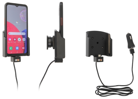Brodit Aktiv hållare med USB-kabel och cigg-adapter, Samsung Galaxy Xcover 6 Pro  i gruppen Billjud / Smartphone i bil / Mobilhållare hos BRL (240721313)