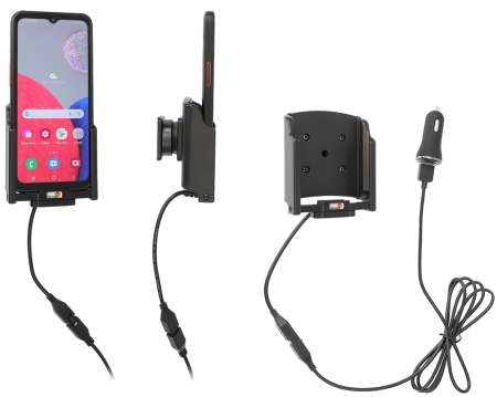 Brodit Aktiv hållare med USB-kabel och cigg-adapter, Samsung Galaxy Xcover 6 Pro  i gruppen Billjud / Smartphone i bil / Mobilhållare hos BRL (240721314)