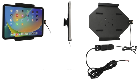 Brodit Aktiv hållare för fast installation, Apple iPad 10th Gen (A2696, A2757, A2777)/2025 A16 (A3354, A3355, A3356) i gruppen Billjud / Smartphone i bil / Mobilhållare hos BRL (240727339)