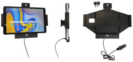 Brodit Hållare med nyckel-lås, Samsung Galaxy Tab A 10.5 SM-T590/SM-T595  i gruppen Billjud / Smartphone i bil / Mobilhållare hos BRL (240735079)
