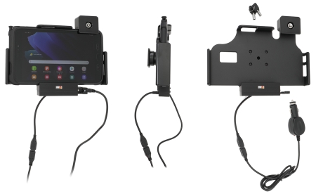 Brodit Hållare med fjäder-lås, Samsung Galaxy Tab Active 2 SM-T390/SM-T395/3 SM-T570/SM-T575 i gruppen Billjud / Smartphone i bil / Mobilhållare hos BRL (240735225)