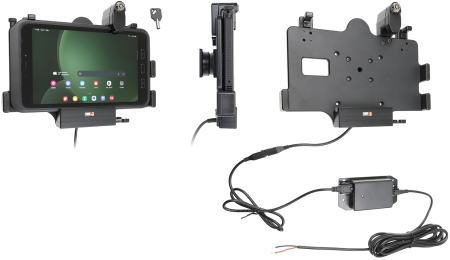Brodit Hållare med nyckel-lås, Samsung Galaxy Tab Active 3 SM-T570/SM-T575/5 SM-X300/SM-X306B i gruppen Billjud / Smartphone i bil / Mobilhållare hos BRL (240736387)