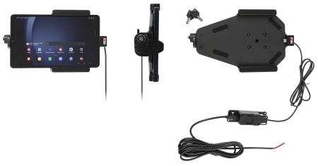Brodit Hållare med nyckel-lås, Samsung Galaxy Tab A9 SM-X110/SM-X115  i gruppen Billjud / Smartphone i bil / Mobilhållare hos BRL (240736399)