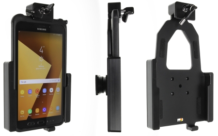 Brodit Hållare med nyckel-lås, Samsung Galaxy Tab Active 2 SM-T390/SM-T395/3 SM-T570/SM-T575/5 SM-X300/SM-X306B i gruppen Billjud / Smartphone i bil / Mobilhållare hos BRL (240739003)