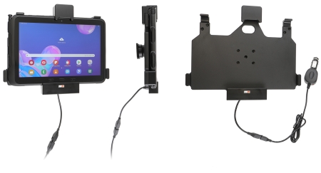 Brodit Hållare med fjäder-lås, Samsung Galaxy Tab Active Pro T540/T545/T547/T547U  i gruppen Billjud / Smartphone i bil / Mobilhållare hos BRL (240746148)
