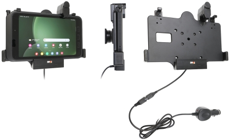 Brodit Hållare med fjäder-lås, Samsung Galaxy Tab Active 3 SM-T570/SM-T575/5 SM-X300/SM-X306B i gruppen Billjud / Smartphone i bil / Mobilhållare hos BRL (240746386)