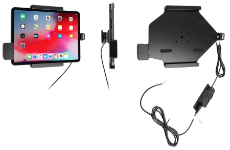 Brodit Hållare med fjäder-lås, Apple iPad Air 11 (A2902, A2903, A2904)/Air 11 2025 M3 (A3266, A3267, A2370)/Air 4th Gen (A2072, A2316, A2324, A2325)/Air 5th Gen (A2588, A2589, A2591)/Pro 11 2018 (A1980, A2013, A1934, A1979)/Pro 11 2020 2nd Generation  (A2 i gruppen Billjud / Smartphone i bil / Mobilhållare hos BRL (240747094)