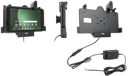 Brodit Hållare med fjäder-lås, Samsung Galaxy Tab Active 3 SM-T570/SM-T575/5 SM-X300/SM-X306B i gruppen Billjud / Smartphone i bil / Mobilhållare hos BRL (240747386)