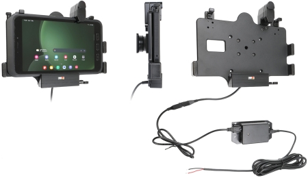 Brodit Hållare med fjäder-lås, Samsung Galaxy Tab Active 3 SM-T570/SM-T575/5 SM-X300/SM-X306B i gruppen Billjud / Smartphone i bil / Mobilhållare hos BRL (240747390)