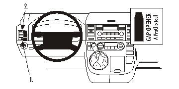 Brodit ProClip, Volkswagen Multivan 03-15 i gruppen Billjud / Vad passar i min bil / Volkswagen / Transporter / Transporter T5.1 2010-2015 / Övrigt Transporter T5.1 2010-2015 hos BRL (240803291)