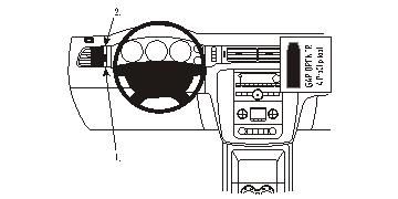 Ett diagram av instrumentpanel och kontroller i Chevrolet Avalanche 07-13.