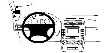 Brodit ProClip, Mercedes Benz B-Class 05-11 i gruppen Billjud / Vad passar i min bil / Mercedes / B-klass hos BRL (240804225)