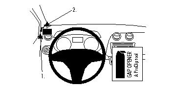 Brodit ProClip, Seat Ibiza 09-17 i gruppen Billjud / Vad passar i min bil / Seat / Ibiza / Ibiza 2015-2021 hos BRL (240804272)