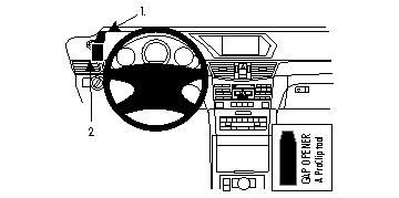 Brodit ProClip, Mercedes Benz E-Class Sedan 09-16 i gruppen Billjud / Vad passar i min bil / Mercedes / E-klass / E-klass 2010-2016 W212 hos BRL (240804332)