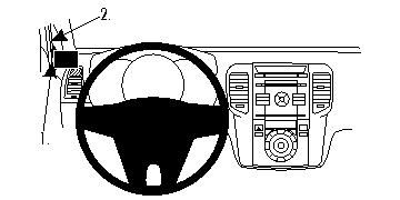 ProClip Monteringsbygel Hyundai IX20 11-15, Vänster i gruppen Billjud / Vad passar i min bil / Hyundai / IX20 / IX20 2010- hos BRL Electronics (240804449)