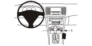 Subaru Outback 04-06, Konsol