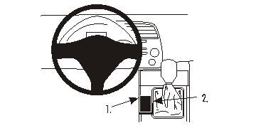 ProClip Monteringsbygel Honda S2000 04-09, Konsol i gruppen Billjud / Vad passar i min bil / Honda hos BRL Electronics (240833470)