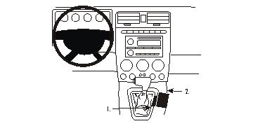 Brodit ProClip, Hummer H3 05-11 i gruppen Billjud / Vad passar i min bil / Hummer hos BRL (240833703)