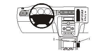 Instrumentpanel och konsollayout för Chevrolet Avalanche 07-10.
