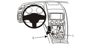 Brodit ProClip, Jaguar F-Type 13-22 i gruppen Billjud / Vad passar i min bil / Jaguar hos BRL (240834912)