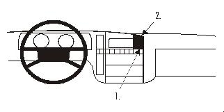 Brodit ProClip, Opel Omega 87-93 i gruppen Billjud / Vad passar i min bil / Opel / Omega / Omega 1994-2003 hos BRL (240851547)