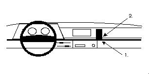 Brodit ProClip, Volkswagen T4 Transporter/Pickup 80-90 i gruppen Billjud / Vad passar i min bil / Volkswagen / Transporter / Transporter T3 1979-1990 / Övrigt Transporter T3 1979-1990 hos BRL (240851889)