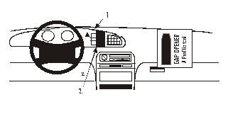 ProClip Monteringsbygel Hyundai Sonata 94-98, Centrerad i gruppen Billjud / Vad passar i min bil / Hyundai / Sonata / Sonata 1996-2005 hos BRL Electronics (240852036)