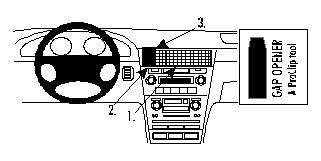 Honda Legend 96-06, Centrerad