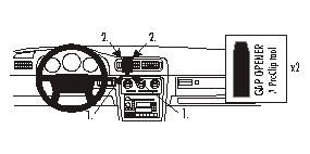Volvo C70/S70/V70 97-00, Center