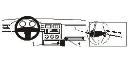 ProClip Monteringsbygel Seat Cordoba 94-99, Vinklad i gruppen Billjud / Vad passar i min bil / Volkswagen / Caddy / Caddy Mk2 1996-2003 / Övrigt Caddy Mk2 1996-2003 hos BRL Electronics (240852530)