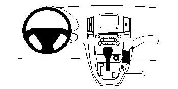 ProClip Monteringsbygel Lexus RX Serie 99-03, Vinklad i gruppen Billjud / Vad passar i min bil / Lexus hos BRL Electronics (240852614)