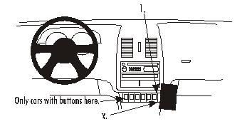 Brodit ProClip, Volkswagen Polo 99-05 i gruppen Billjud / Vad passar i min bil / Volkswagen / Lupo / Lupo 1999-2005 hos BRL (240852689)