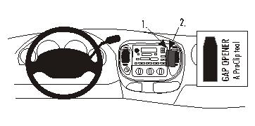 Brodit ProClip, Ford/Lincoln i gruppen Billjud / Vad passar i min bil / Ford / Expedition / Expedition 2000-2003 hos BRL (240852693)