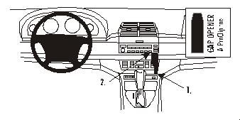 Karta över kontrollpanel med ratt och växelspak för BMW X5 00-06.