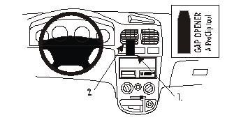 ProClip Monteringsbygel Kia Rio 01-05, Centrerad i gruppen Billjud / Vad passar i min bil / Kia / Rio / Rio 2000-2005 hos BRL Electronics (240852914)