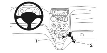 ProClip Monteringsbøyle Fiat Doblo 01-09, Vinklet i gruppen Billyd / Hva passer i min bil  / Fiat / Doblo / Doblo 2001-2010 hos BRL Electronics (240852931)