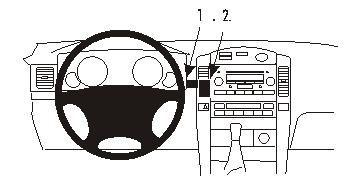 ProClip Monteringsbøyle Toyota LandCruiser 90 03-05, Sentrert i gruppen Billyd / Hva passer i min bil  / Toyota / Landcruiser / Landcruiser 1996-2008 hos BRL Electronics (240853399)